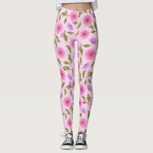 Collants Fleur de Lavande Rose Lacy