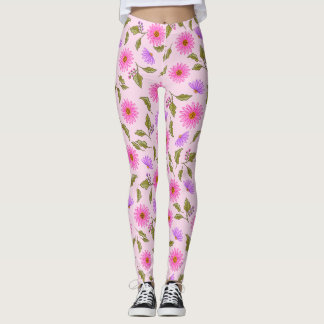 Collants Fleur de Lavande Rose Lacy