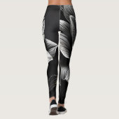 Collants Fleur Sombre Humeur (Dos)