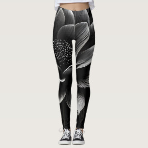 Collants Fleur Sombre Humeur