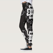 collants fleurs abstraites modernes (Gauche)