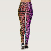 Collants Fleurs Arc-en-Ciel (Dos)