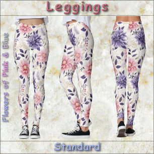 COLLANTS - Fleurs de rose et de bleu