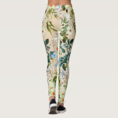 Collants Fleurs et Feuilles Floral Chic (Dos)