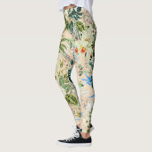 Collants Fleurs et Feuilles Floral Chic (Gauche)