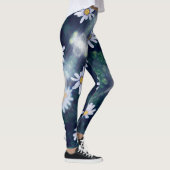 Collants Fleurs Jaunes Bleues Incroyables (Droite)