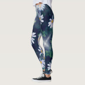 Collants Fleurs Jaunes Bleues Incroyables (Gauche)