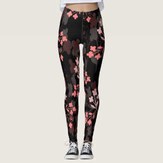 Collants floraux