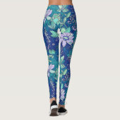 Collants floraux de couleur cool (Dos)