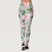 collants floraux pivoine (Dos)