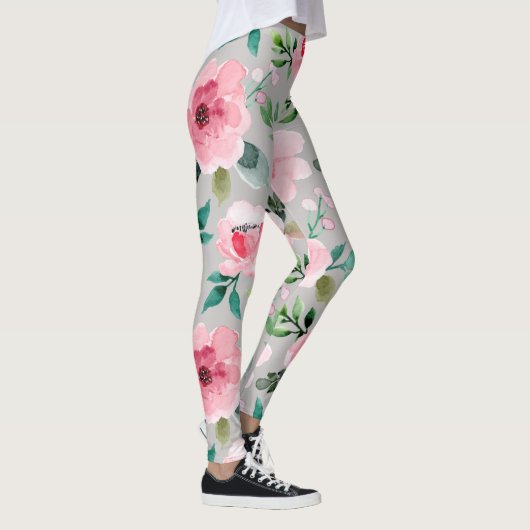 collants floraux pivoine (Droite)