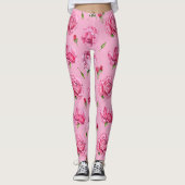 collants floraux pivoine (Devant)