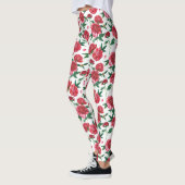 collants floraux pivoine (Gauche)