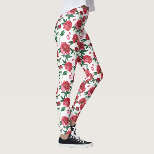 collants floraux pivoine (Droite)