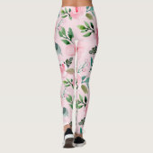 collants floraux pivoine (Dos)