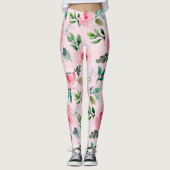 collants floraux pivoine (Devant)