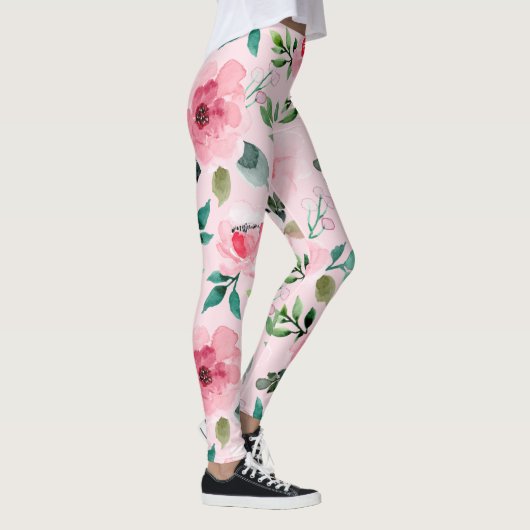 collants floraux pivoine (Droite)