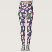 collants floraux pivoine (Devant)