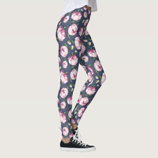 collants floraux pivoine (Droite)