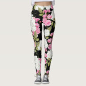 collants floraux pivoine (Devant)