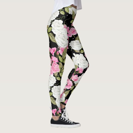 collants floraux pivoine (Droite)