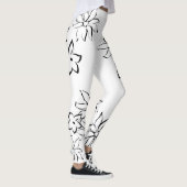 Collants Floraux | Style Minimaliste Chic (Droite)