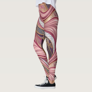 Collants fluides de streetwear Rose Gold