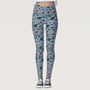 Collants Flutterbies (Bleu Clair)
