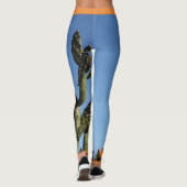 Collants funky Cactus en fleurs (Dos)