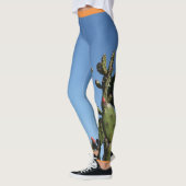 Collants funky Cactus en fleurs (Gauche)