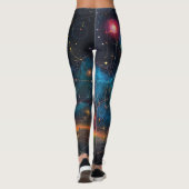 Collants Galaxie Cosmique (Dos)