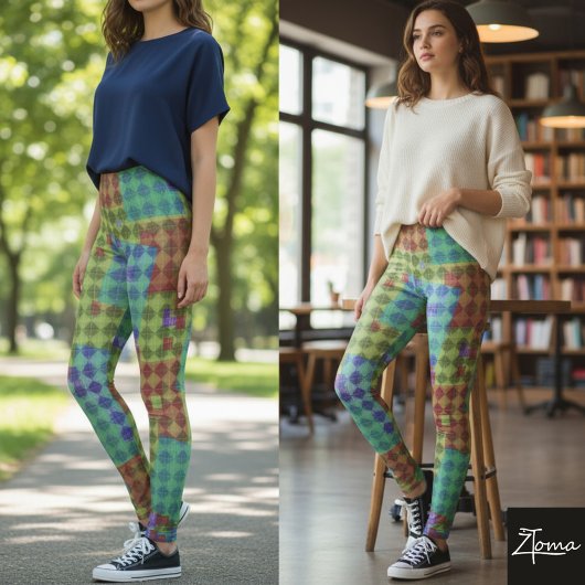 Collants Géométrie Vibrante