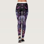 Collants Ghostly Glam Halloween (Dos)