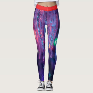 Collants glaçons d'hiver lumières givrés