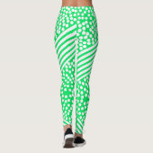 Collants gras à rayures à pois funky (Dos)