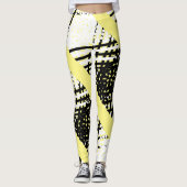 Collants gras à rayures pois funky (Devant)