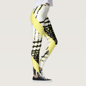 Collants gras à rayures pois funky (Droite)