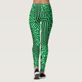 Collants gras à rayures pois funky gras (Dos)