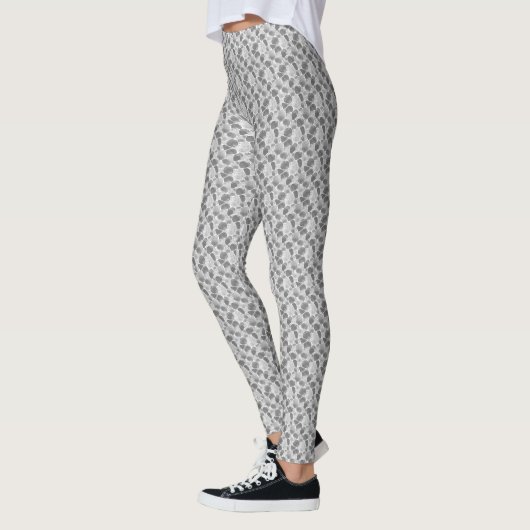 Collants gris abstraits (Gauche)