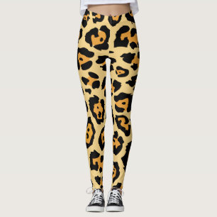 collants imprimés jaguar