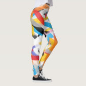 Collants Inspirants avec Éclaboussure de Couleur (Droite)