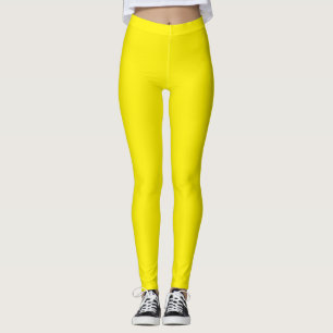 Collants Jaunes Solides