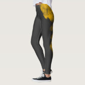 Collants Jaunes Texturés - Fond Unique (Gauche)