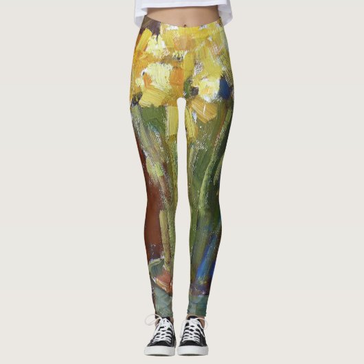 Collants jonquille (Devant)