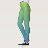 Collants Lime - Dégradé Bleu (Gauche)