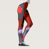 collants longs bas résille rouge (Droite)