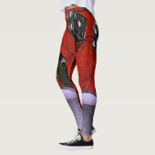 collants longs bas résille rouge (Gauche)