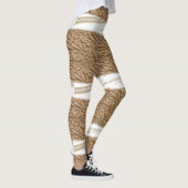 Collants longs blancs et beige (Droite)