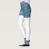 Collants longs blancs et bleus (Gauche)