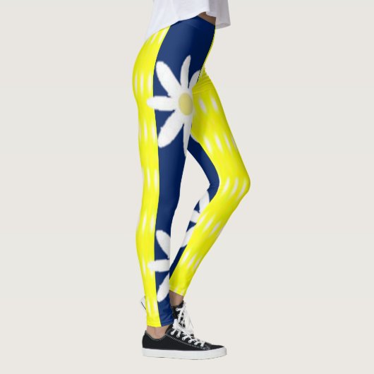 Collants longs bleu et jaune (Droite)